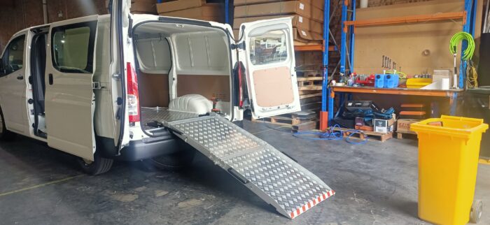 Aluminium Folding Ramp 350kg - Image 2